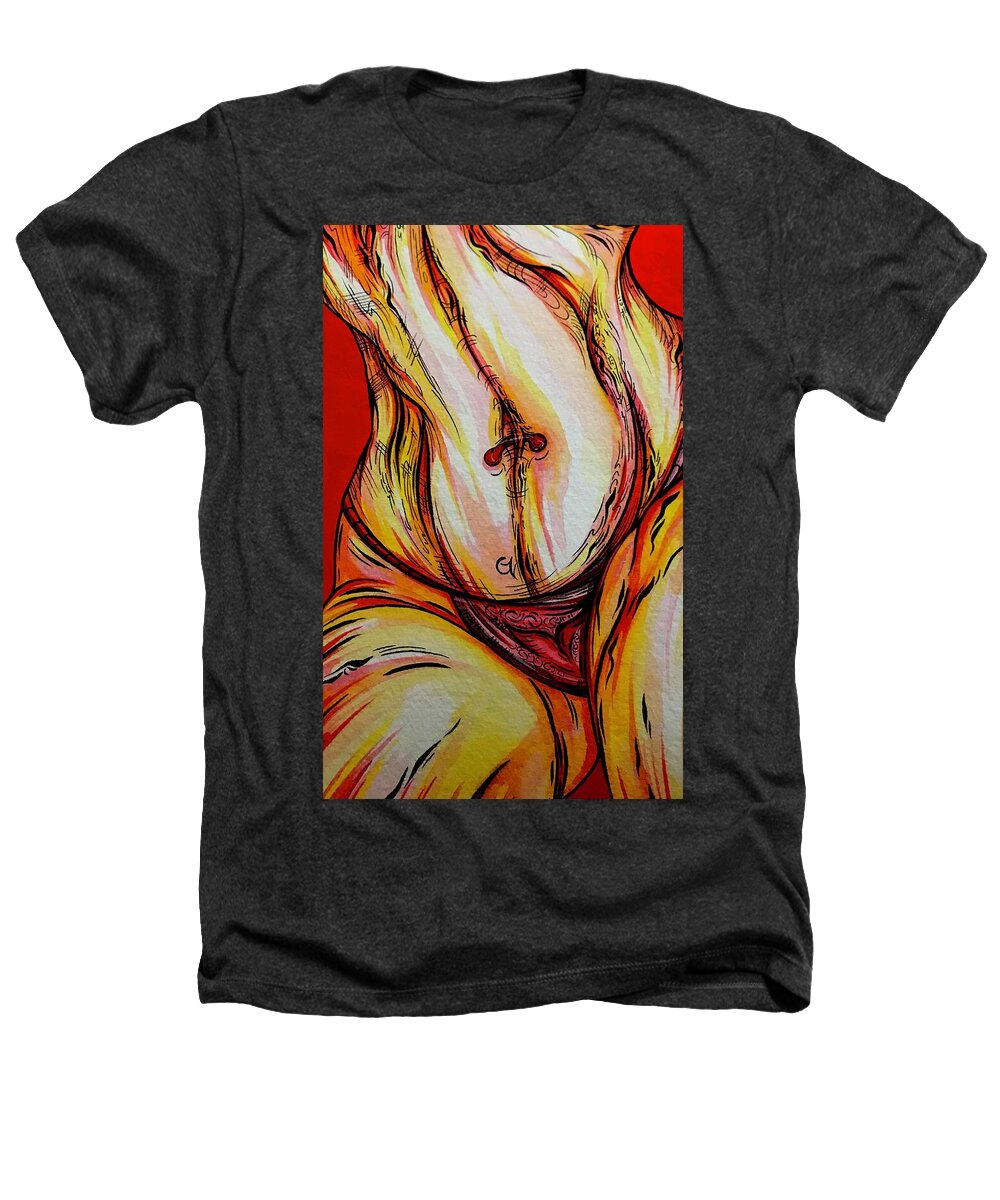 Belly Pierce - Heathers T-Shirt