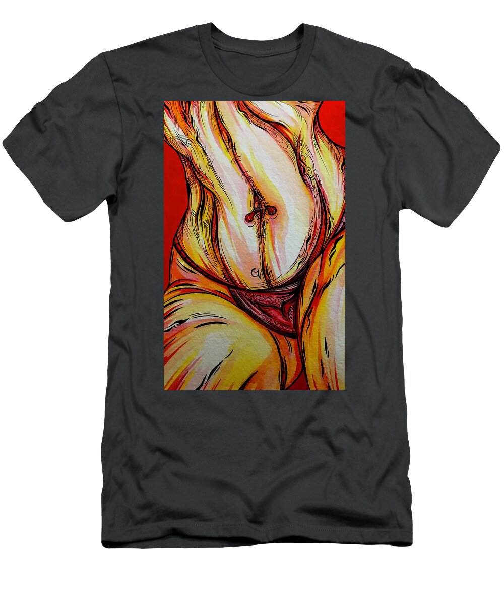 Belly Pierce - T-Shirt