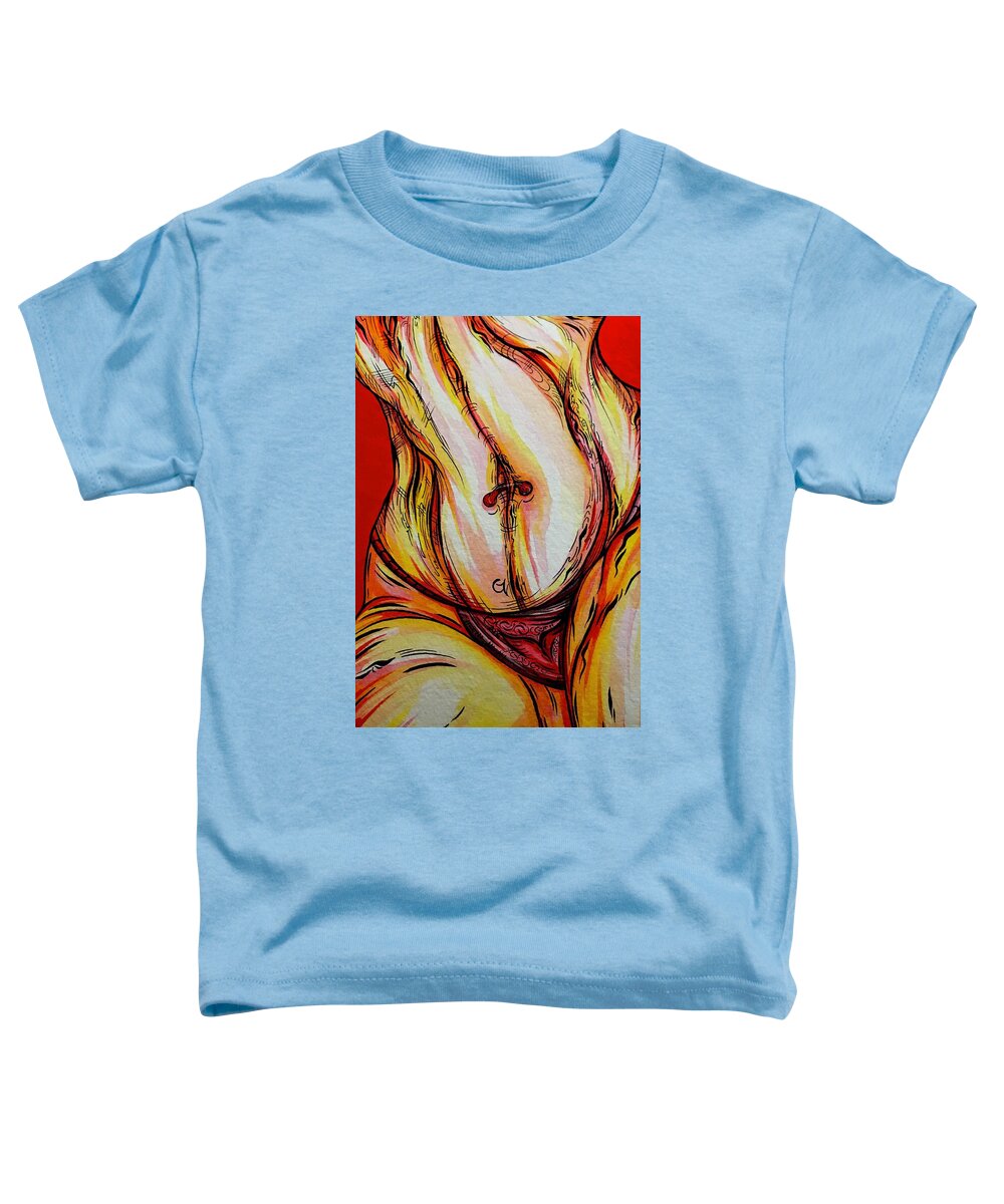 Belly Pierce - Toddler T-Shirt