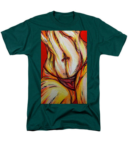Belly Pierce - Men's T-Shirt  (Regular Fit)