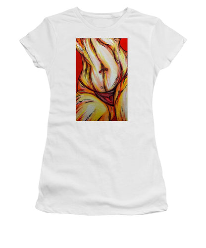 Belly Pierce - Women's T-Shirt
