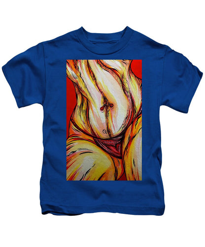 Belly Pierce - Kids T-Shirt