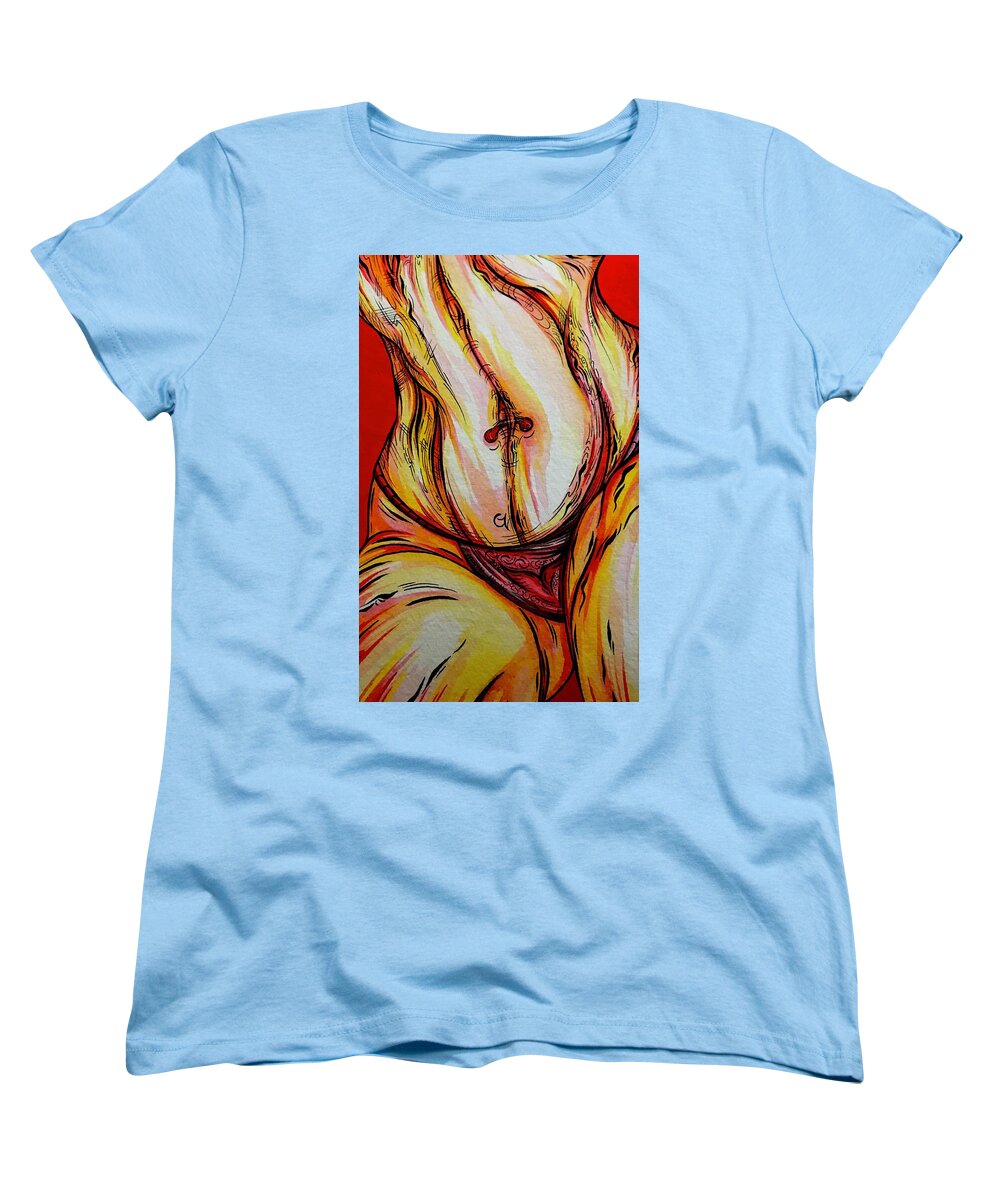 Belly Pierce - Women's T-Shirt (Standard Fit)