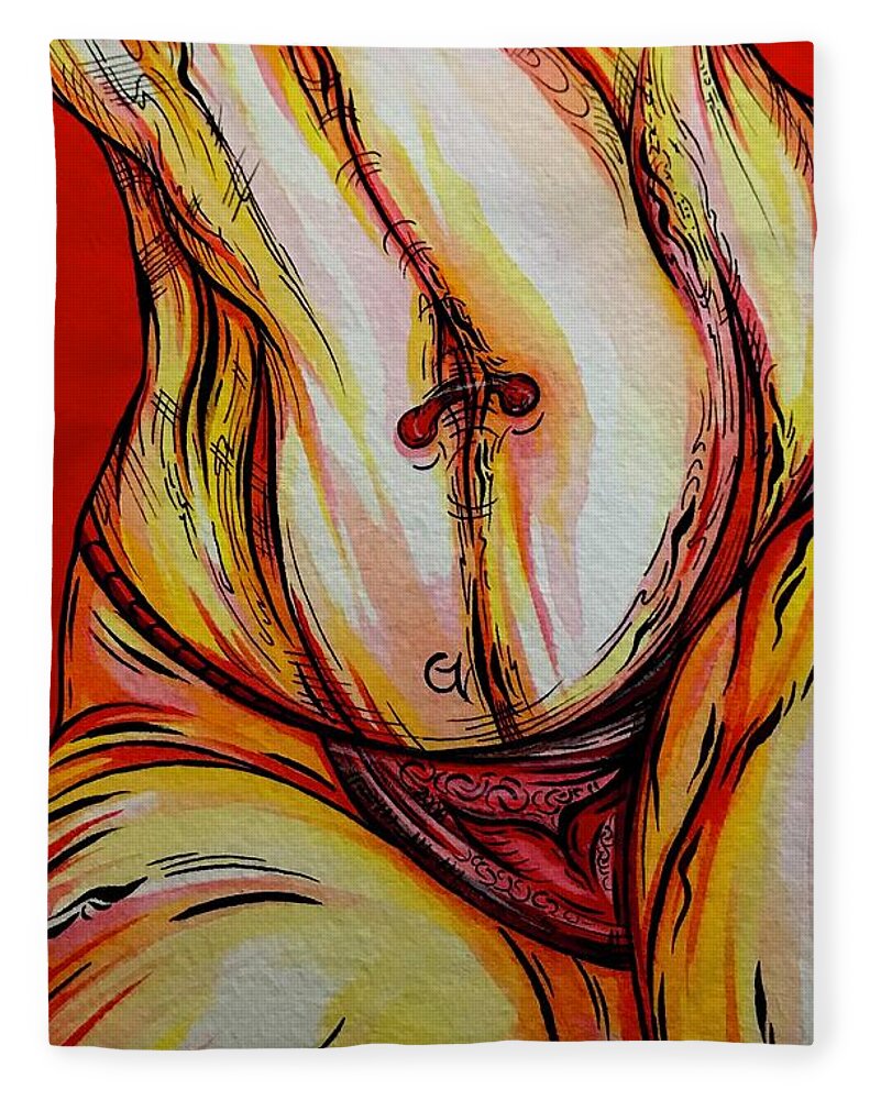 Belly Pierce - Blanket