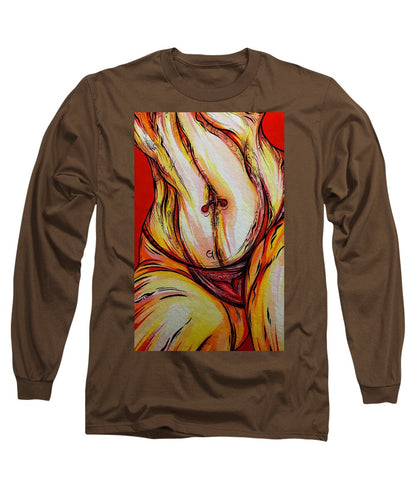 Belly Pierce - Long Sleeve T-Shirt
