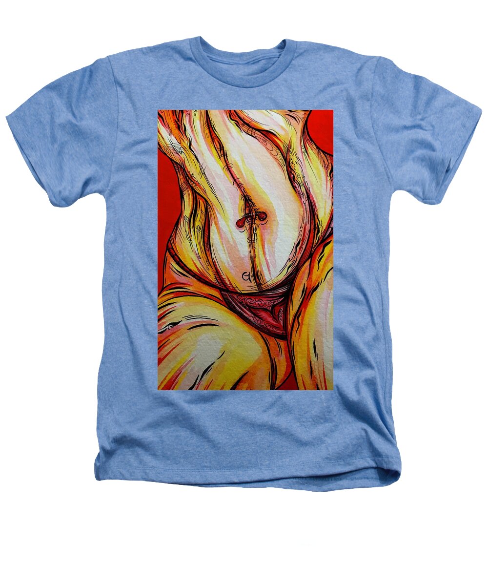 Belly Pierce - Heathers T-Shirt