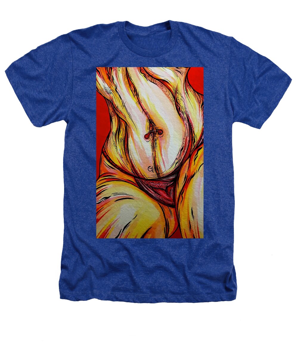 Belly Pierce - Heathers T-Shirt
