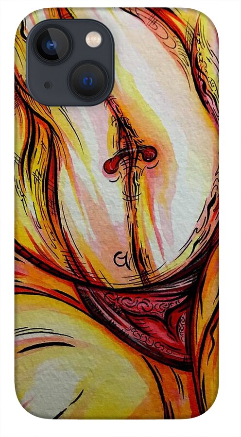 Belly Pierce - Phone Case