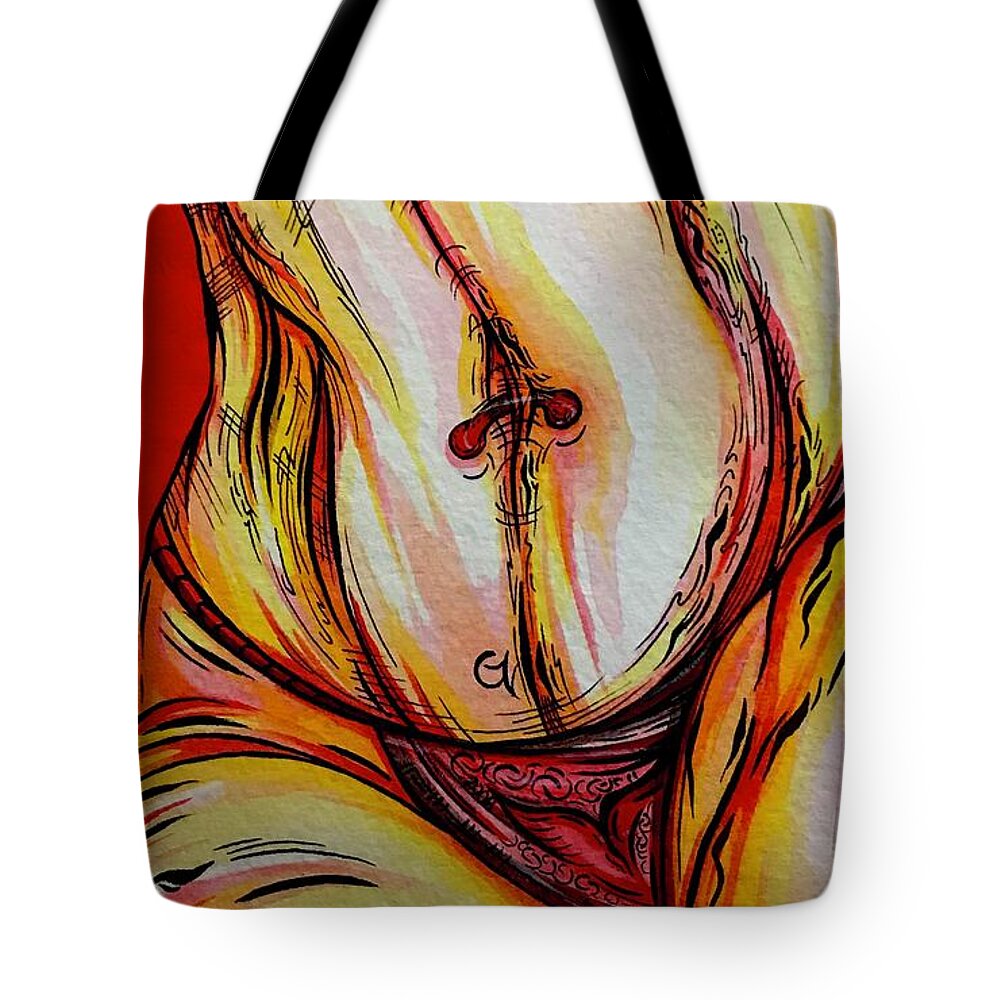 Belly Pierce - Tote Bag