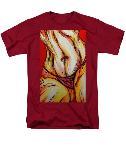 Belly Pierce - Men's T-Shirt  (Regular Fit)