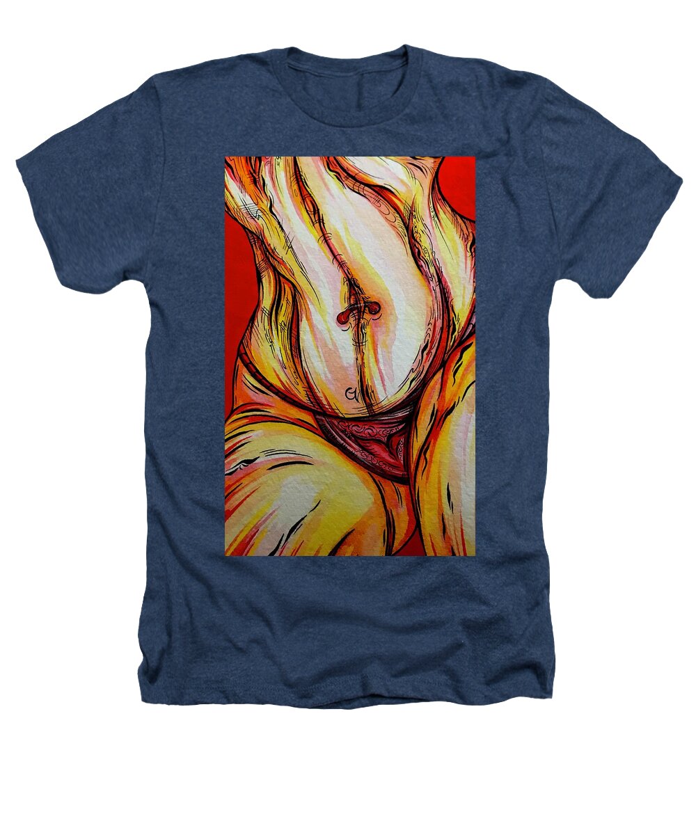 Belly Pierce - Heathers T-Shirt