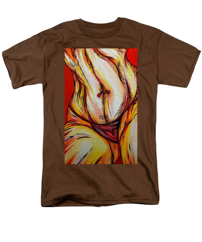 Belly Pierce - Men's T-Shirt  (Regular Fit)