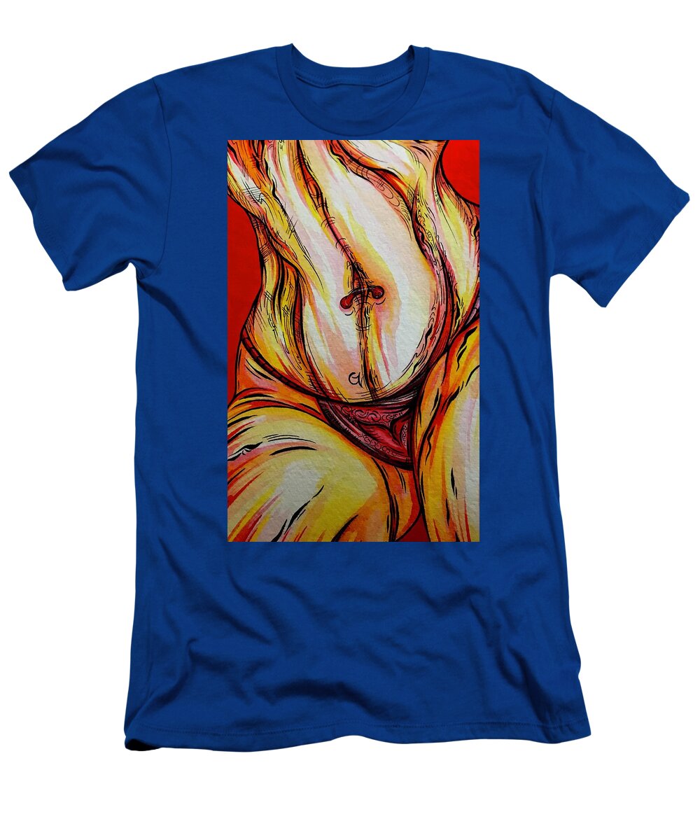 Belly Pierce - T-Shirt