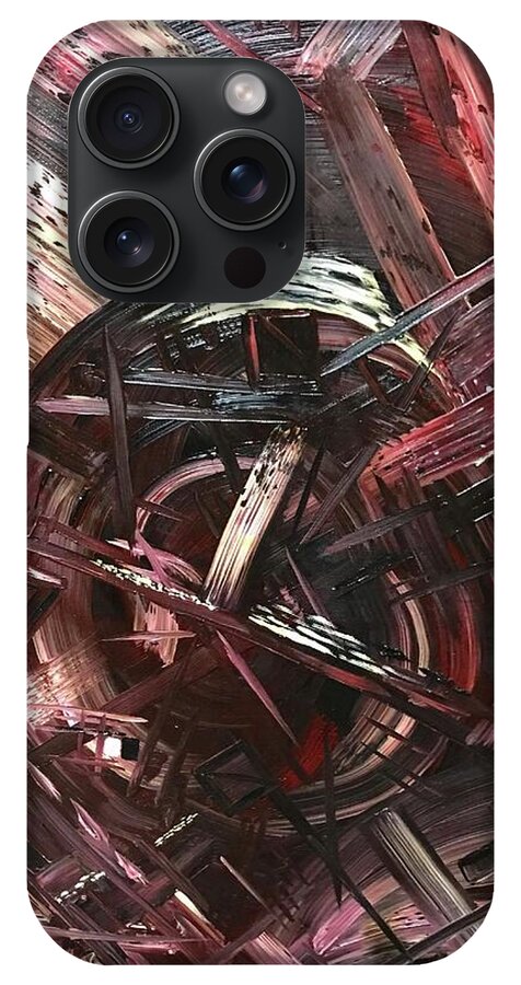 Bergandy Scrape - Phone Case