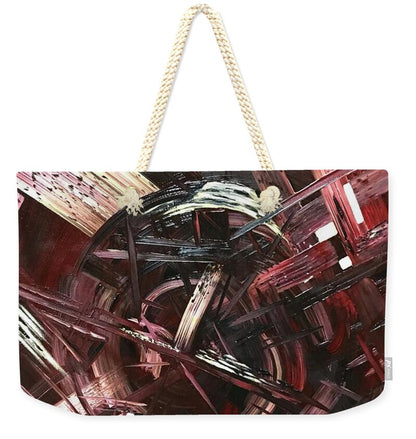 Bergandy Scrape - Weekender Tote Bag