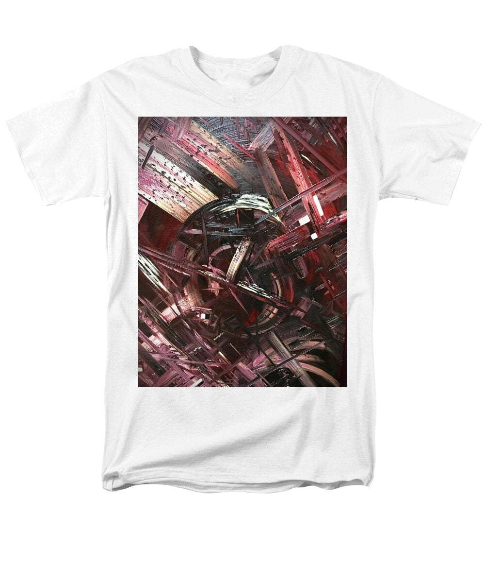 Bergandy Scrape - Men's T-Shirt  (Regular Fit)