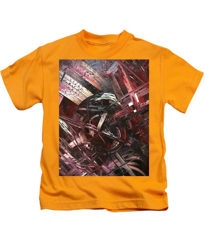 Bergandy Scrape - Kids T-Shirt
