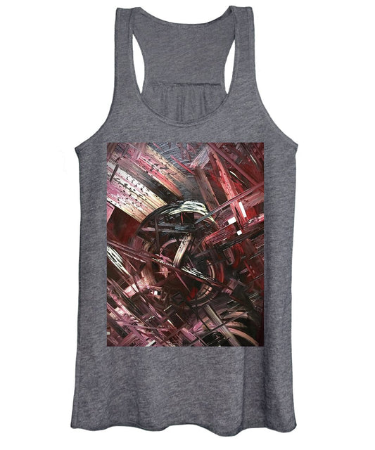 Bergandy Scrape - Women's Tank Top