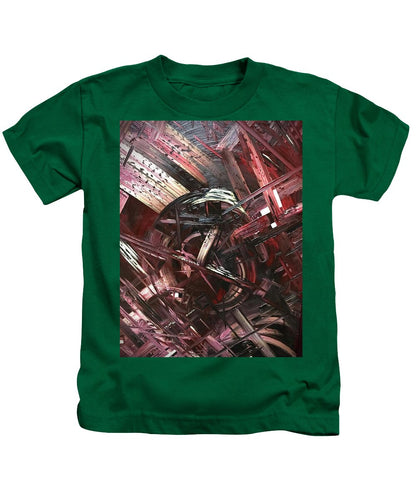 Bergandy Scrape - Kids T-Shirt