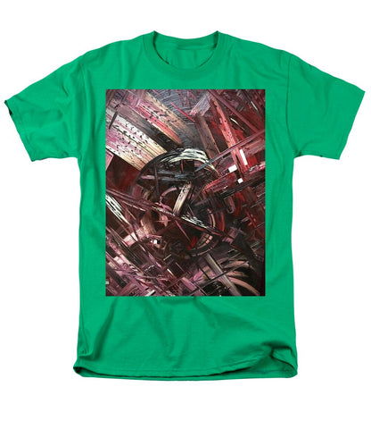 Bergandy Scrape - Men's T-Shirt  (Regular Fit)
