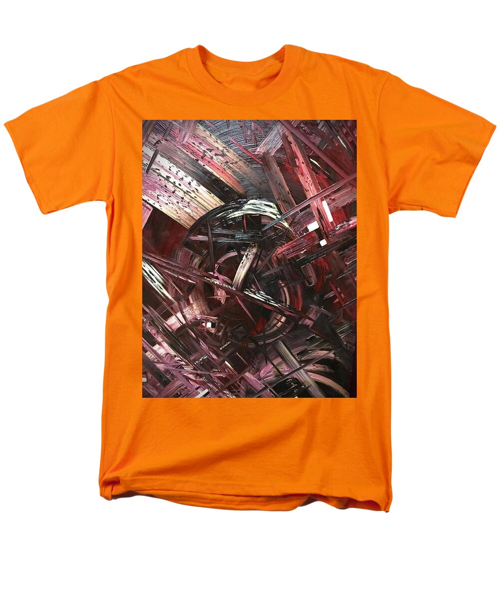 Bergandy Scrape - Men's T-Shirt  (Regular Fit)