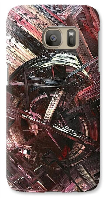 Bergandy Scrape - Phone Case