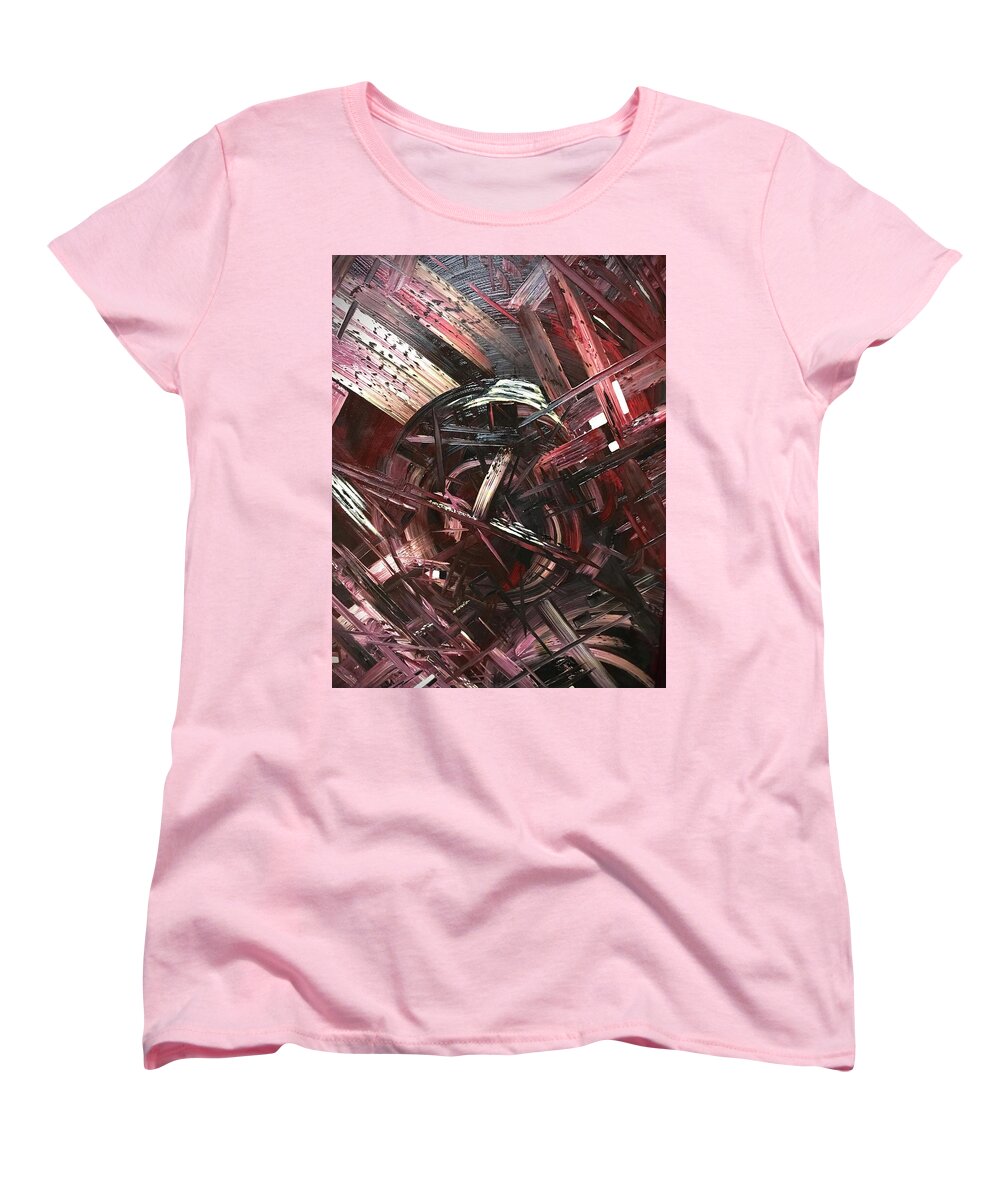 Bergandy Scrape - Women's T-Shirt (Standard Fit)
