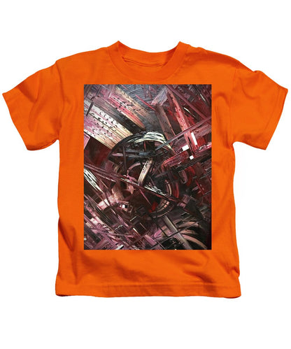 Bergandy Scrape - Kids T-Shirt
