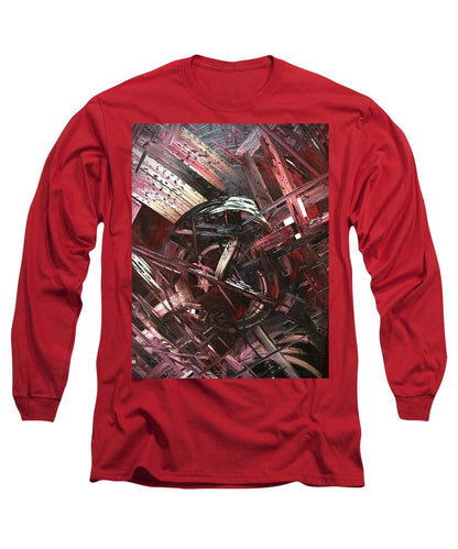 Bergandy Scrape - Long Sleeve T-Shirt