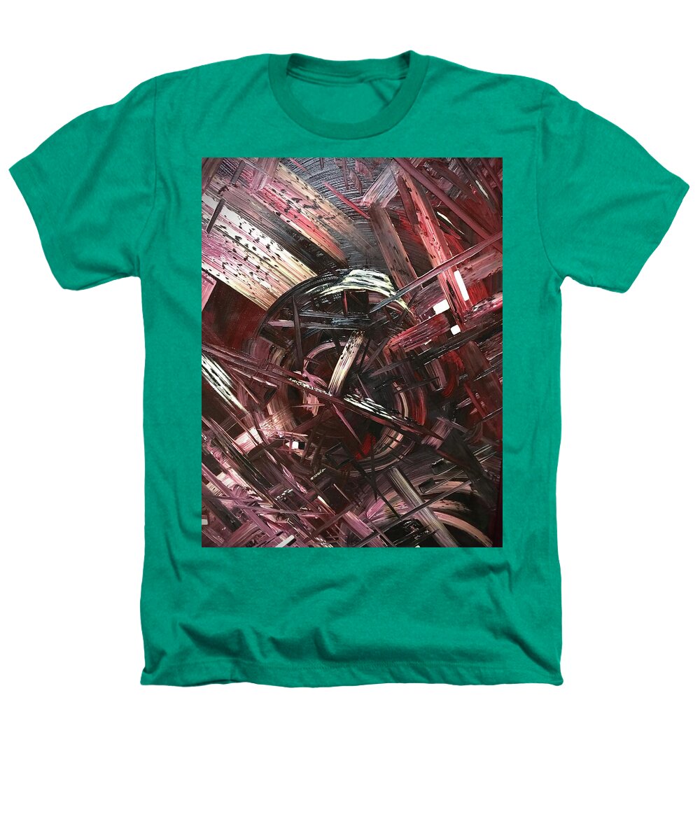 Bergandy Scrape - Heathers T-Shirt