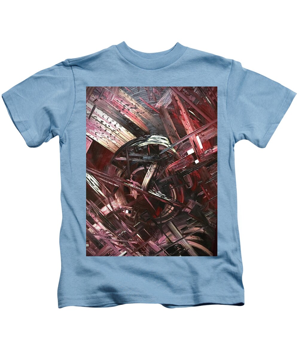 Bergandy Scrape - Kids T-Shirt