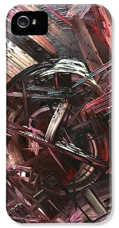 Bergandy Scrape - Phone Case