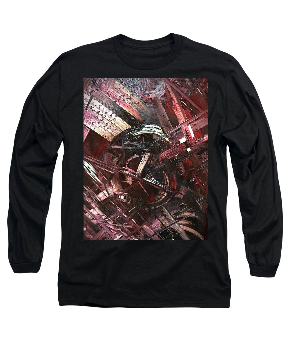 Bergandy Scrape - Long Sleeve T-Shirt