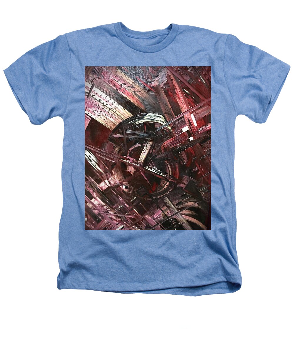 Bergandy Scrape - Heathers T-Shirt