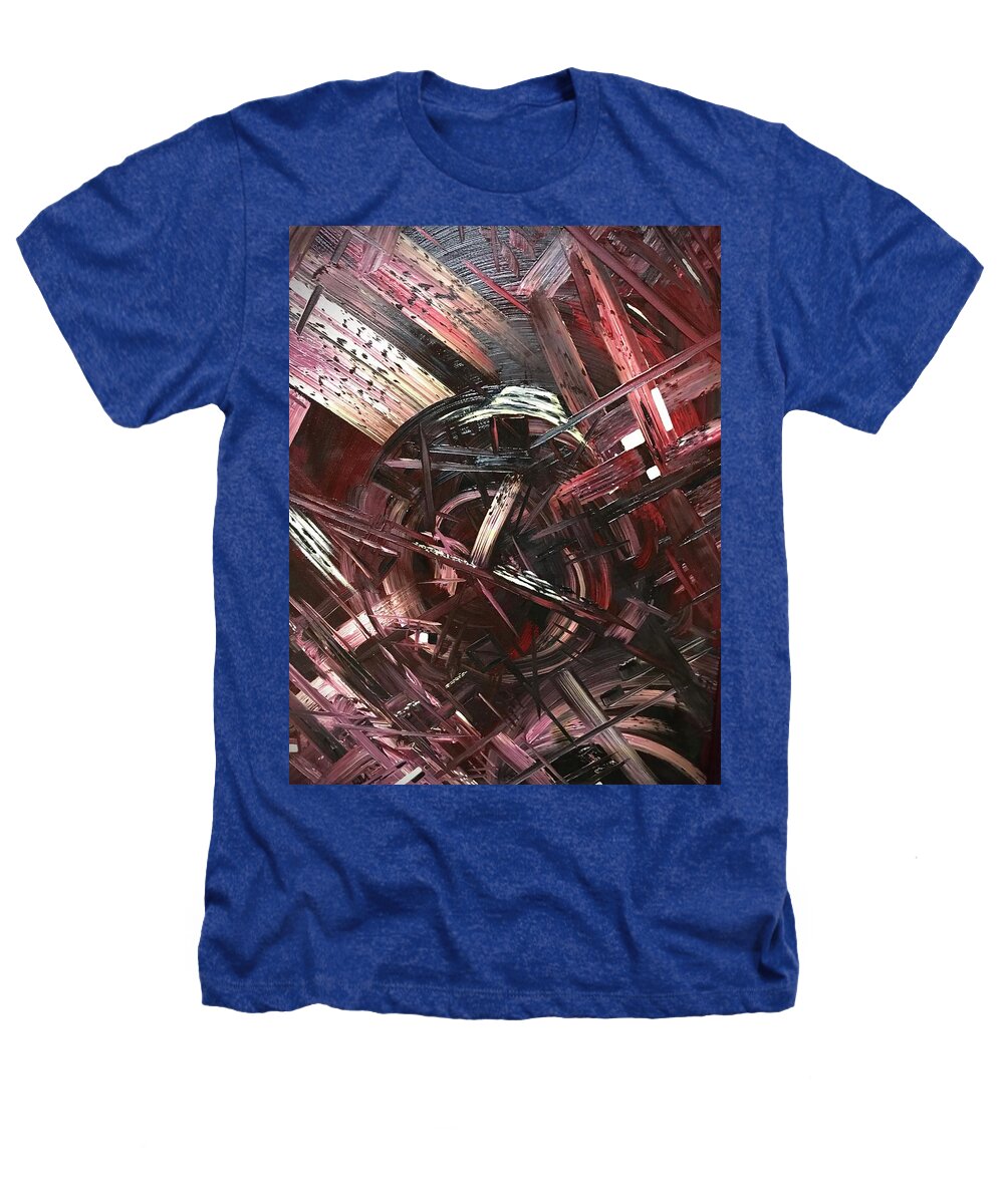 Bergandy Scrape - Heathers T-Shirt
