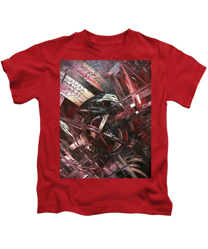 Bergandy Scrape - Kids T-Shirt