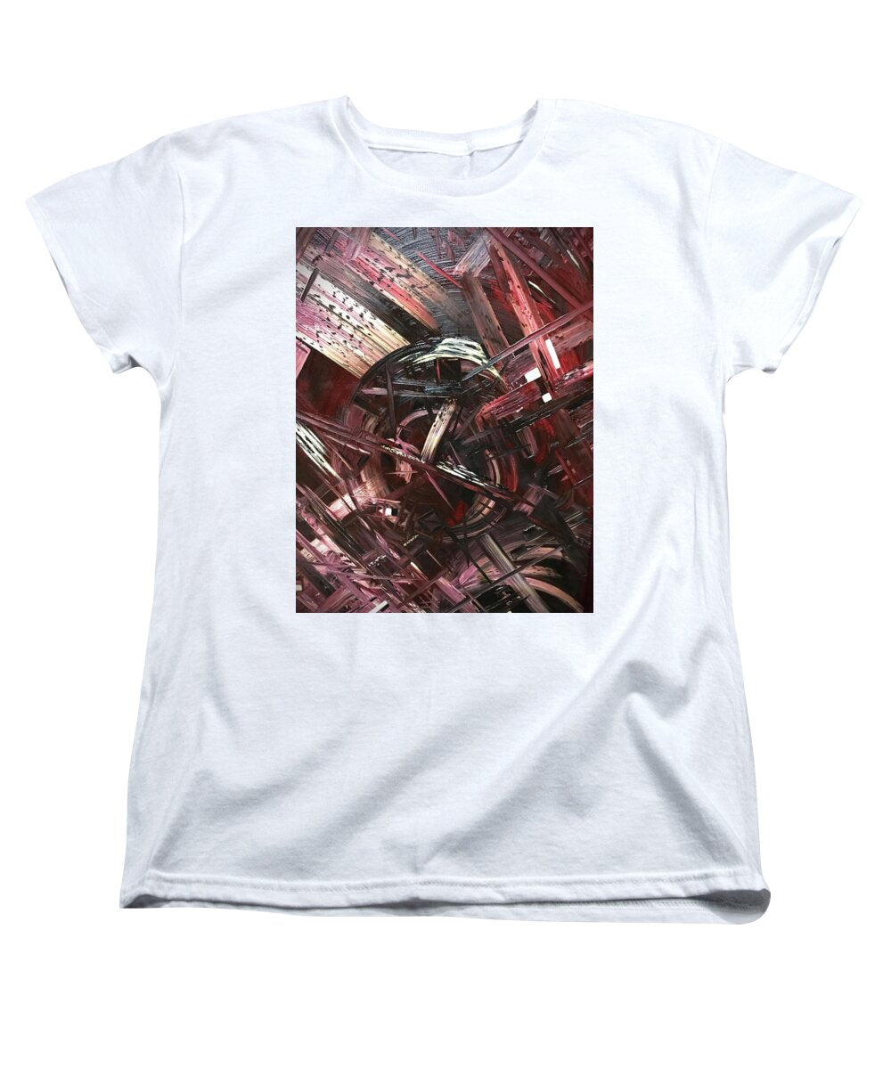 Bergandy Scrape - Women's T-Shirt (Standard Fit)