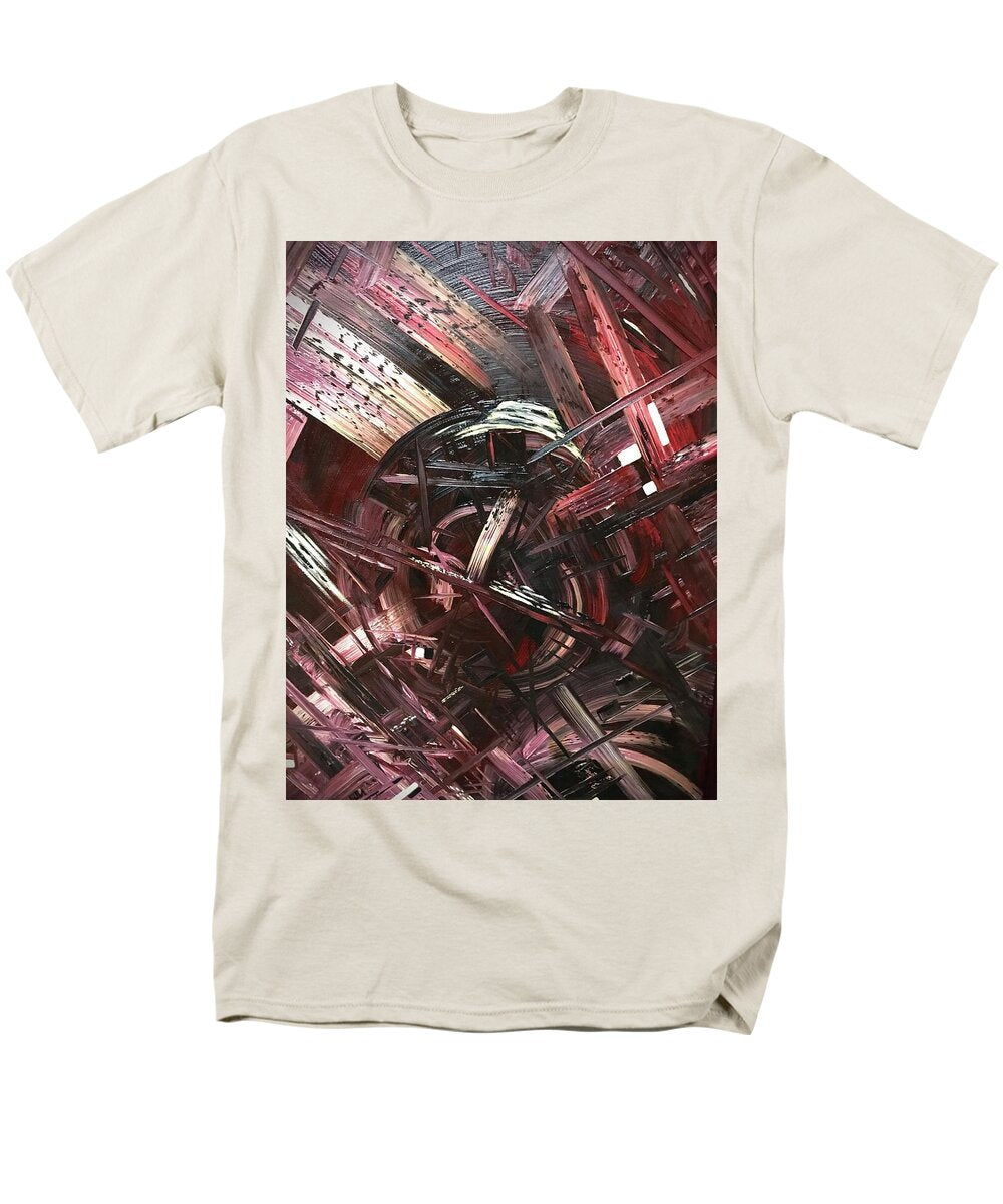 Bergandy Scrape - Men's T-Shirt  (Regular Fit)