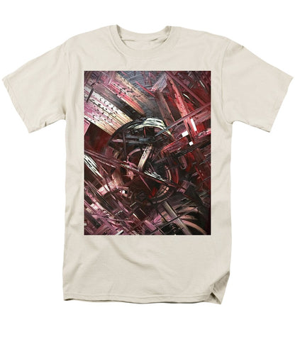Bergandy Scrape - Men's T-Shirt  (Regular Fit)
