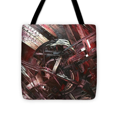 Bergandy Scrape - Tote Bag