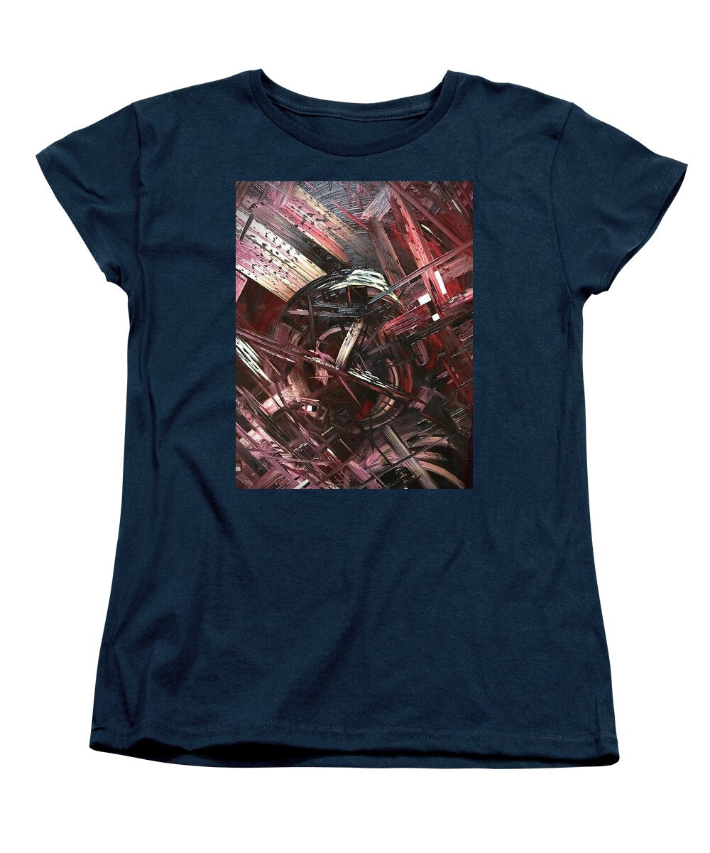 Bergandy Scrape - Women's T-Shirt (Standard Fit)