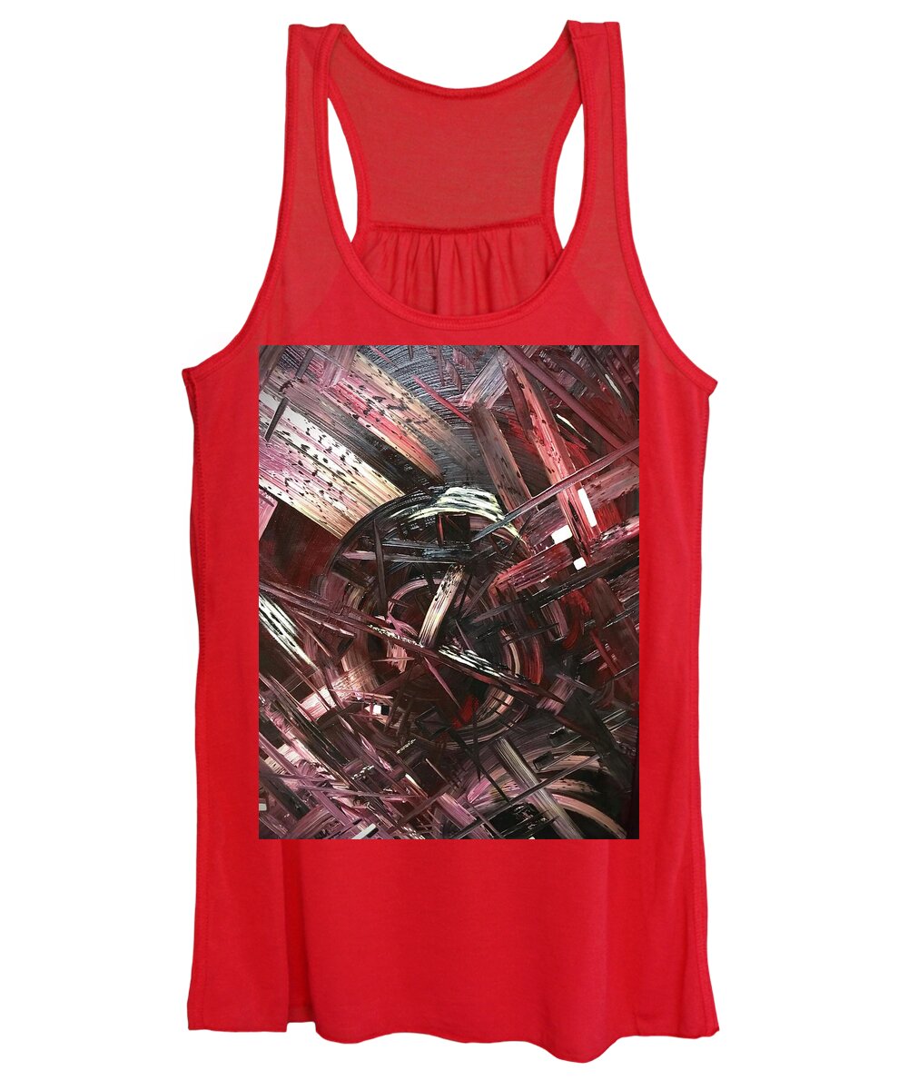 Bergandy Scrape - Women's Tank Top