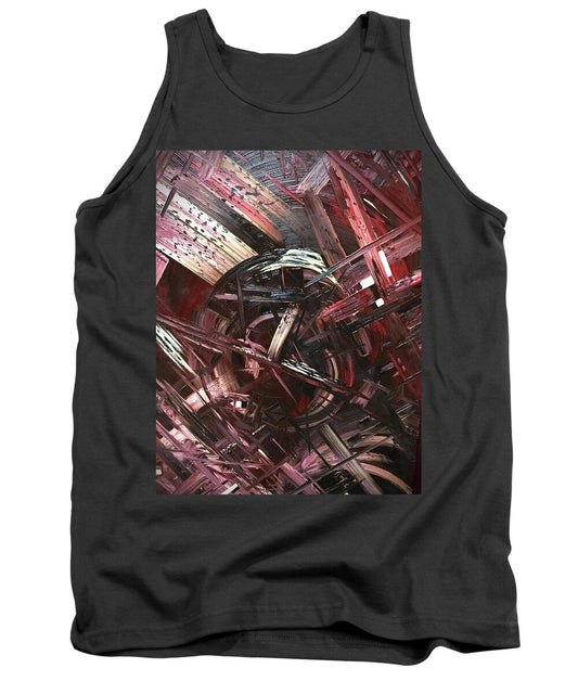 Bergandy Scrape - Tank Top