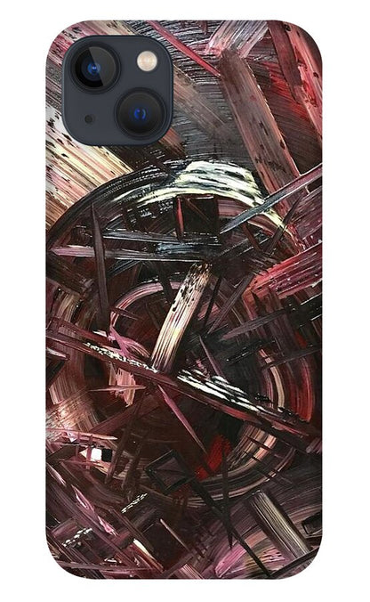 Bergandy Scrape - Phone Case