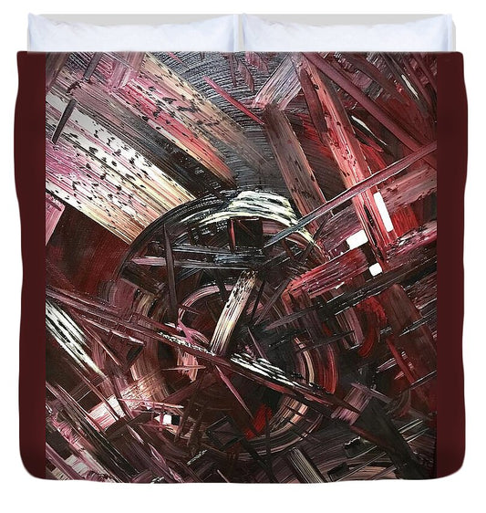 Bergandy Scrape - Duvet Cover