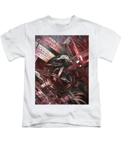 Bergandy Scrape - Kids T-Shirt