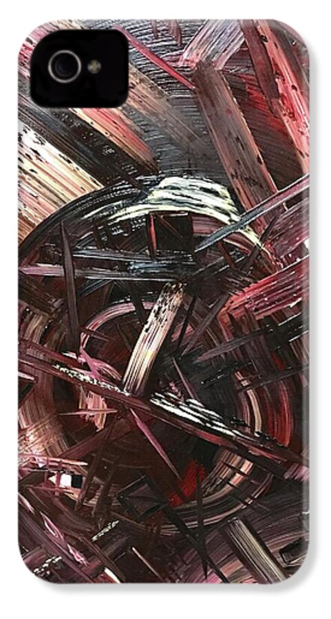 Bergandy Scrape - Phone Case