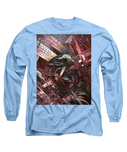 Bergandy Scrape - Long Sleeve T-Shirt