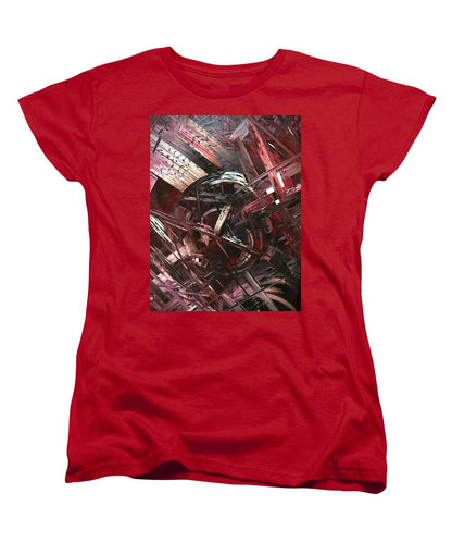 Bergandy Scrape - Women's T-Shirt (Standard Fit)