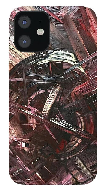 Bergandy Scrape - Phone Case